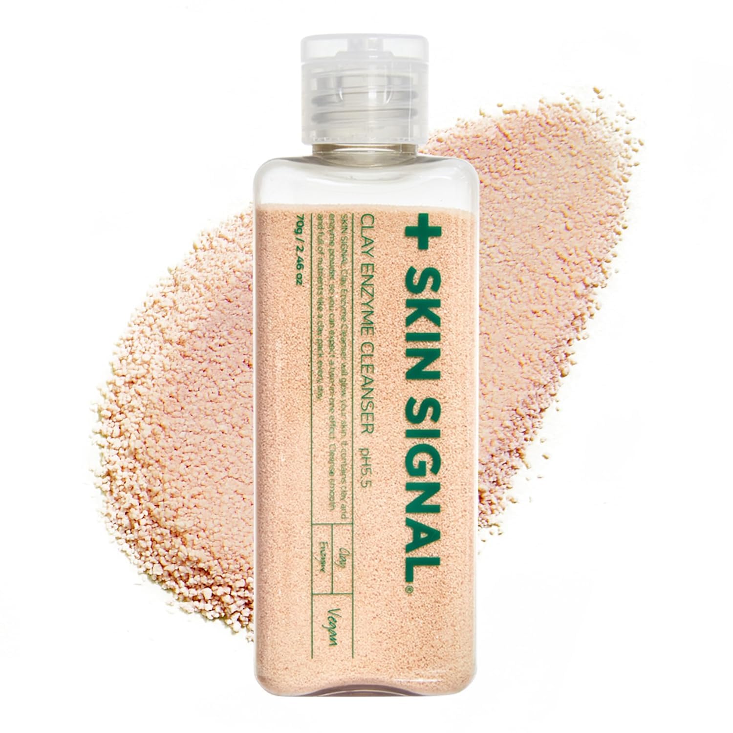 Amazon.com: SKIN SIGNAL Pink Clay Enzyme Cleanser, Blackhead